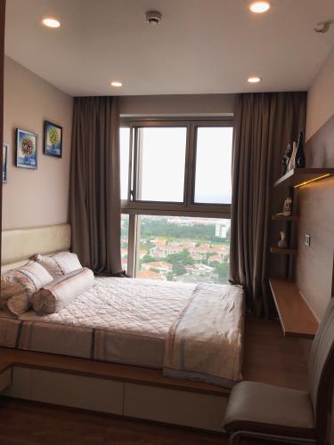 Phỏng ngủ căn hộ Phú Mỹ Hưng Midtown Căn hộ tầng cao Phú Mỹ Hưng Midtown, nội thất cao cấp đầy đủ.