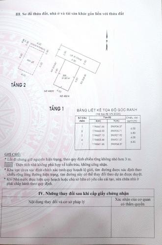 Bản vẻ nhà phố Quận Tân Bình Nhà phố Q.Tân Bình diện tích sử dụng 54.4m2, sổ hồng pháp lý rõ ràng.