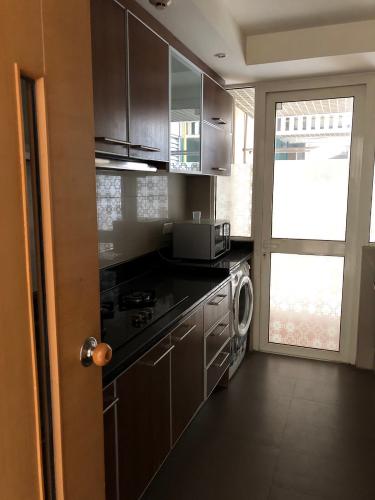 Lô gia Saigon Pearl Quận Bình Thạnh căn hộ Saigon Pearl tầng cao đầy đủ nội thất