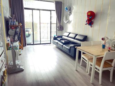 Phòng khách căn hộ Jamila Khang Điền, Quận 9 Căn hộ Jamila Khang Điền thiết kế hiện đại, đầy đủ nội thất.