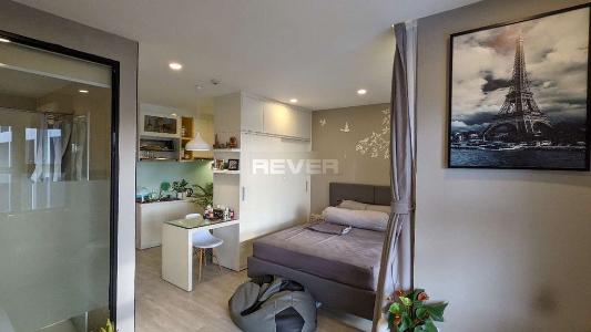 Phòng ngủ M-One Nam Sài Gòn, Quận 7 Căn hộ Officetel M-One Nam Sài Gòn view hồ bơi, hướng Tây Bắc.