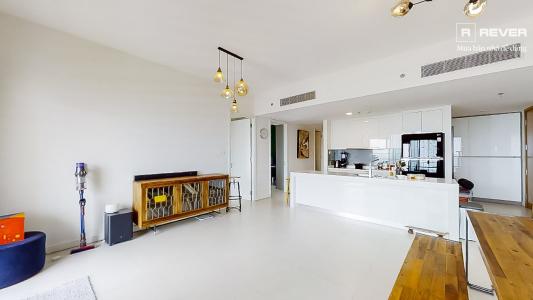 Phòng khách căn hộ GATEWAY THẢO ĐIỀN Căn hộ Gateway Thảo Điền tầng 25, view sông Sài Gòn