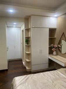 Phòng ngủ căn hộ PHÚ MỸ HƯNG MIDTOWN Cho thuê căn hộ Phú Mỹ Hưng Midtown 2PN, diện tích 89m2, đầy đủ nội thất, hướng ban công Đông Nam