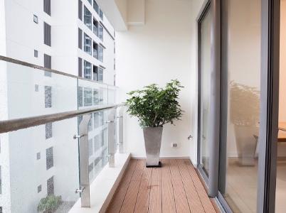 Căn hộ Gateway Thảo Điền, Quận 2 Căn hộ Gateway Thảo Điền ban công rộng rãi, đón gió thoáng mát.