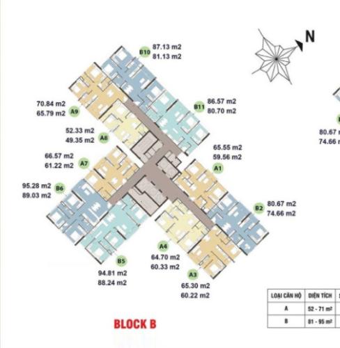 Mặt bằng sàn Eco Green Saigon Căn hộ Eco Green Saigon bàn giao nội thất cơ bản, tiện nghi.