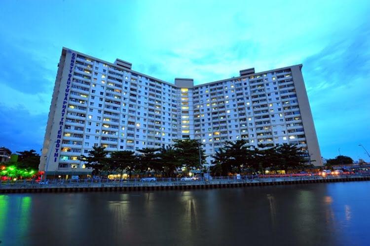 Căn hộ Miếu Nổi, Bình Thạnh Căn hộ Miếu Nổi tầng 14 cửa hướng Bắc, đầy đủ nội thất.