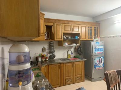 Phòng bếp nhà phố Quận 7 Nhà phố Quận 7 diện tích sử dụng 186m2, sổ hồng pháp lý minh bạch rõ ràng