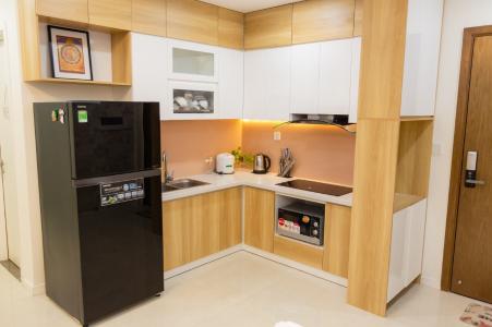 Phòng bếp Masteri Millennium Quận 4 Căn hộ Masteri Millennium đầy đủ nội thất, hướng Đông Nam.