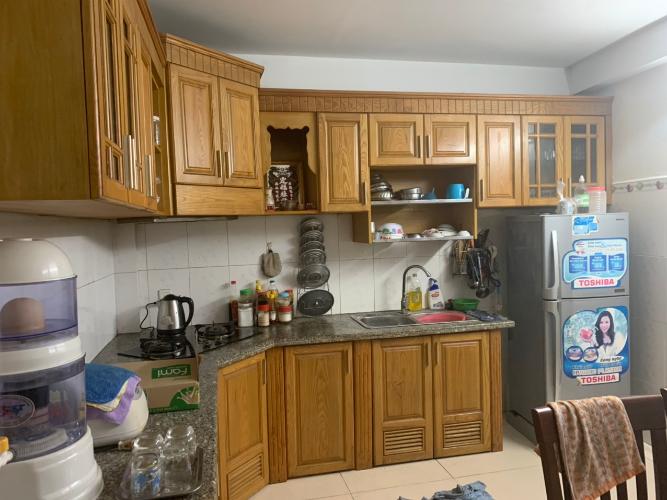 Phòng bếp nhà phố Quận 7 Nhà phố Quận 7 diện tích sử dụng 186m2, sổ hồng pháp lý minh bạch rõ ràng