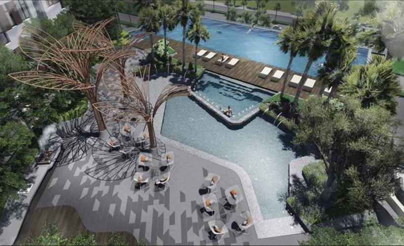 Căn hộ The Sun Avenue  Căn hộ 3 phòng ngủ block 06 The Sun Avenue nội thất đầy đủ