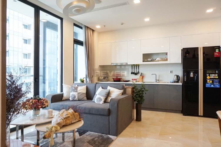 Bếp căn hộ Vinhomes Golden River Căn hộ Vinhomes Golden River đầy đủ nội thất, view sông và thành phố.