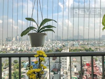 View Ban Công Bán hoặc cho thuê căn hộ M-One Nam Sài Gòn 2 phòng ngủ, đầy đủ nội thất