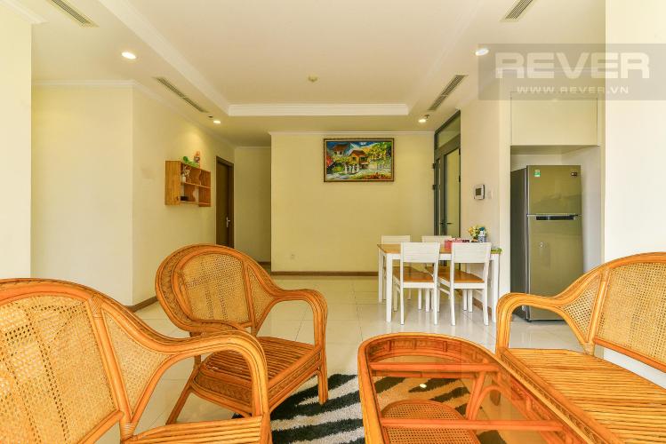 Phòng khách căn hộ Vinhomes Central Park Căn hộ Vinhomes Central Park tháp Landmark 3, đầy đủ nội thất