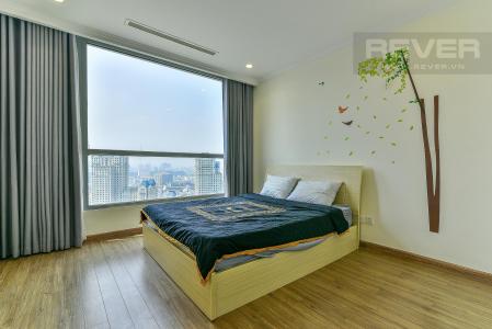 Phòng ngủ căn hộ Vinhomes Central Park Căn hộ Vinhomes Central Park tháp Landmark 3, đầy đủ nội thất