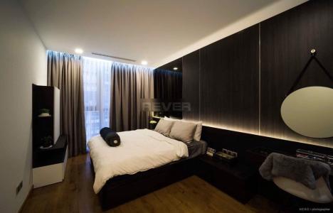 Phòng ngủ căn hộ Vinhomes Cemtral Park, Quận Bình Thạnh Căn hộ Vinhomes Central Park tầng 23 hướng Tây Bắc, đầy đủ nội thất.