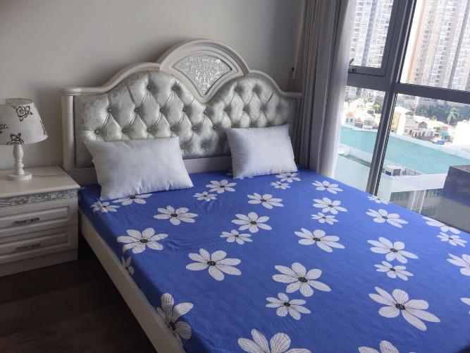 Phòng ngủ Vinhomes Central Park Căn hộ Vinhomes Central Park cửa chính hướng Tây Bắc.