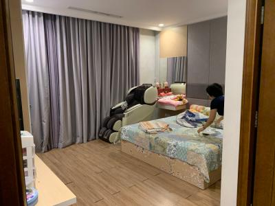 Phòng ngủ  căn hộ Vinhomes Cemtral Park, Quận Bình Thạnh Căn hộ Vinhomes Central Park hướng Tây Bắc, view nội khu tuyệt đẹp.