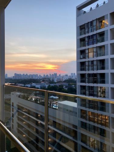 View Phú Mỹ Hưng Midtown Căn hộ Phú Mỹ Hưng Midtown hướng Tây Bắc, diện tích 90.78m²