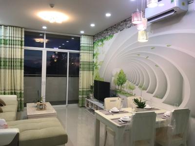 Phòng khách Dragon Hill 2, Nhà Bè Căn hộ Dragon Hill 2 view thoáng mát, nội thất đầy đủ.