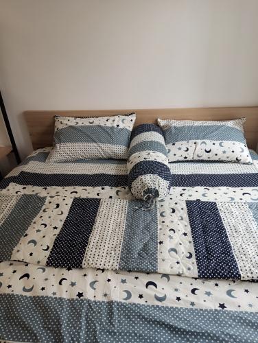 phòng ngủ  căn hộ Vinhomes Grand Park Căn hộ Vinhomes Grand Park đầy đủ nội thất, view nội khu.