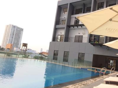 Hồ bơi M-One Nam Sài Gòn, Quận 7 Căn hộ M-One Nam Sài Gòn đầy đủ nội thất, hướng Đông Nam.