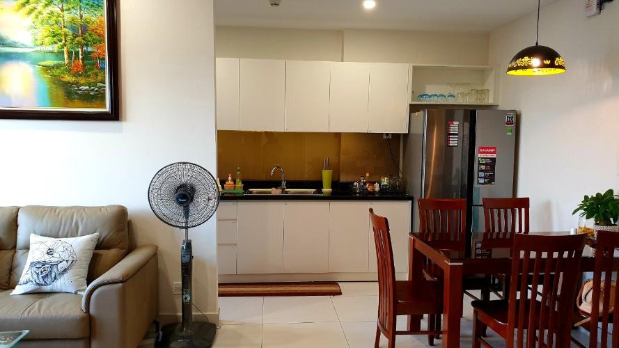 Phòng bếp Diamond Lotus, Quận 8 Căn hộ Diamond Lotus tầng trung, đầy đủ nội thất.