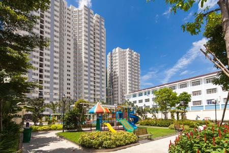  Him Lam Chợ Lớn, Quận 6 Căn hộ Him Lam Chợ Lớn đầy đủ nội thất, view thành phố đón gió.