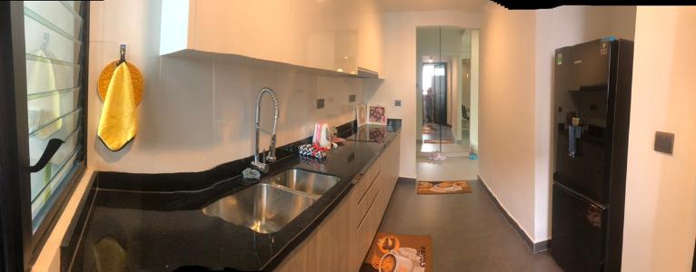 Phòng bếp Feliz En Vista Căn hộ Feliz En Vista tầng cao, bàn giao đầy đủ nội thất,