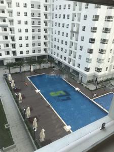 Chung cư Diamond Riverside, Quận 8 Căn hộ chung cư Diamond Riverside nội thất đầy đủ, view nội khu.