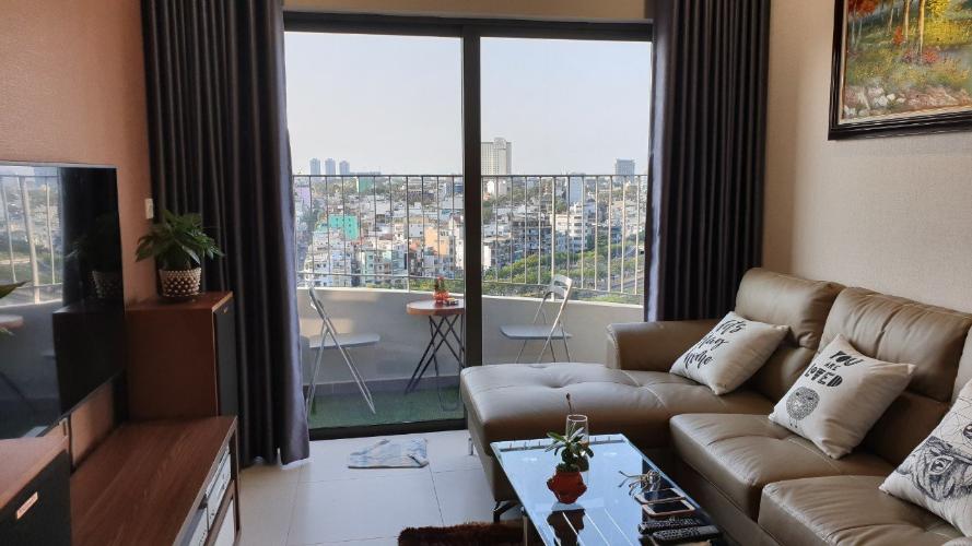 Phòng khách Diamond Lotus, Quận 8 Căn hộ Diamond Lotus tầng trung, đầy đủ nội thất.