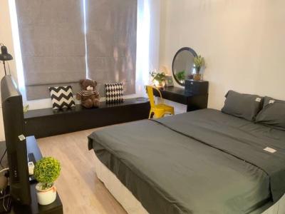 Phòng ngủ căn hộ Lexington Residence, Quận 2 Căn hộ Lexington Residence tầng trung thoáng mát, gồm 1 phòng ngủ.