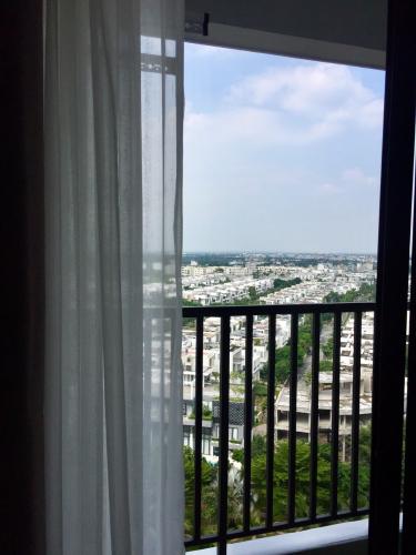 Ban công Safira Khang Điền, Quận 9 Căn hộ Safira Khang Điền view biệt thự, hướng Tây Nam.