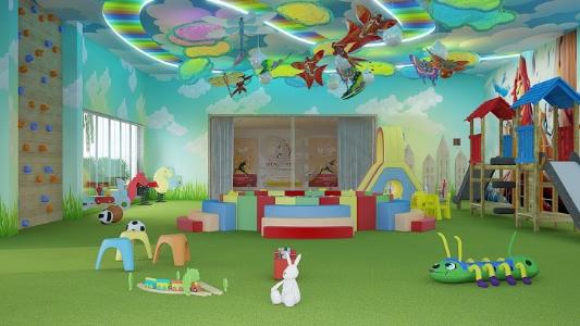 Khu vui chơi trẻ em The Gold View, Quận 4 Căn hộ The Gold View nội thất cơ bản, đón view hồ bơi yên tĩnh.