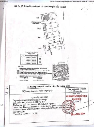  Nhà phố hẻm xe tải 6m, hướng Tây Nam, diện tích 29.6m2.