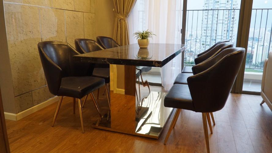 Phòng ăn Masteri An Phú, Quận 2 Căn hộ Masteri An Phú tầng cao, view sông và Xa Lộ Hà Nội.