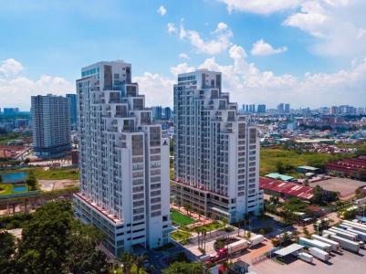 Dự án căn hộ Lux Garden, Quận 7 Căn hộ tầng 5 Lux Garden ban công Tây Bắc thoáng mát, đầy đủ nội thất.