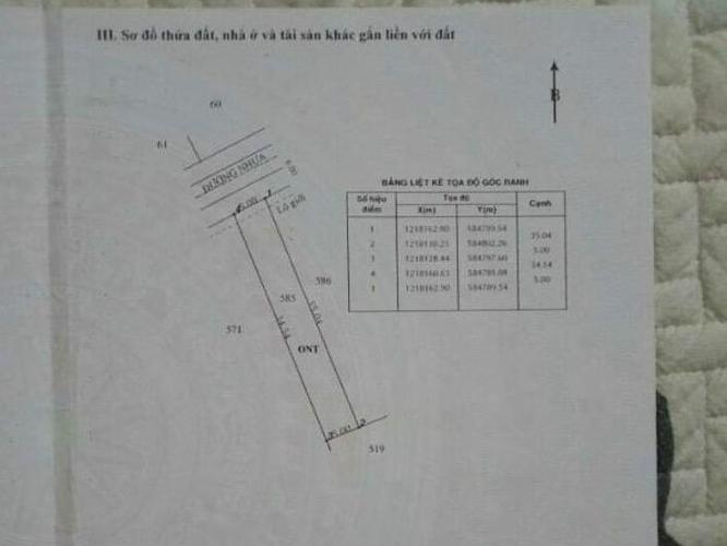 Đất nền Huyện Củ Chi Đất nền diện tích 173.5m2, mặt tiền đường 489 khu dân cư đông đúc.