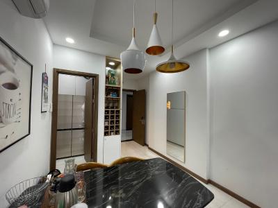 Phòng ăn Him Lam Phú An, Quận 9 Căn hộ Him Lam Phú An ban công hướng Đông Nam, đầy đủ nội thất.