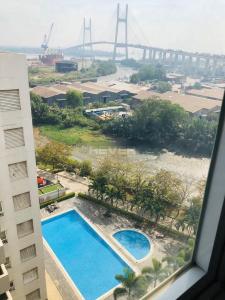  Căn hộ E-Home 5 The BridgeView hướng Đông Nam, đầy đủ nội thất.