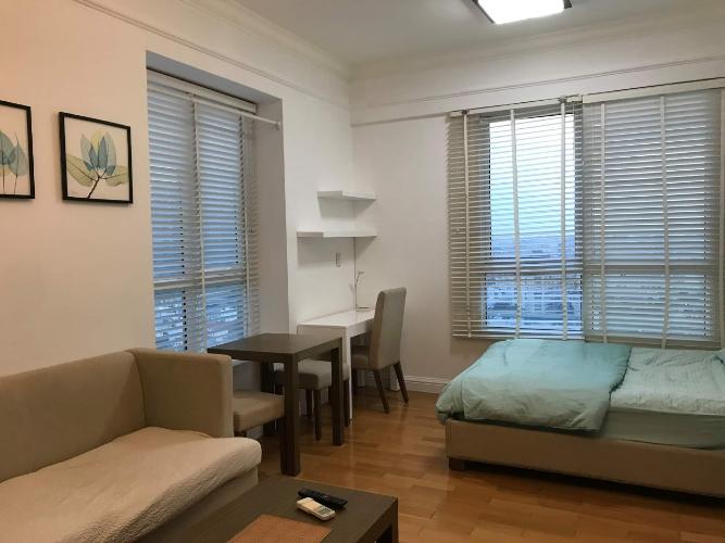 Phòng khách The Manor Quận Bình Thạnh Căn hộ cao cấp The Manor tầng cao, view thành phố.