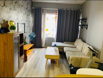 Phòng khách Saigonres Plaza, Bình Thạnh Căn hộ Saigonres Plaza hướng Bắc, nội thất cơ bản.