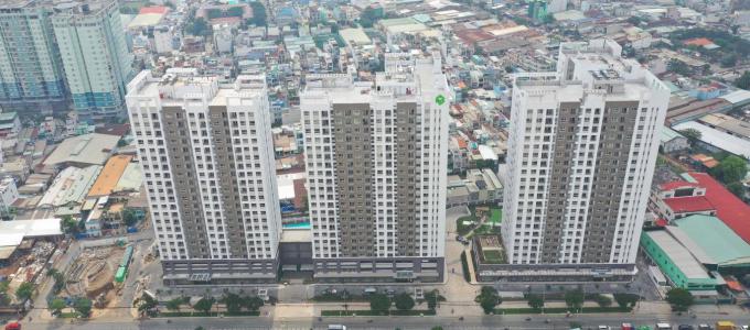 Căn hộ RichStar, Quận Tân Phú Căn hộ RichStar tầng 4 diện tích 65m2, nội thất cơ bản.