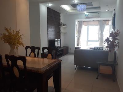 Phòng khách căn hộ SKY GARDEN 3 Cho thuê căn hộ Sky Garden, tầng trung tháp Sky Garden 3, diện tích 74m2 - 2 phòng ngủ, đầy đủ nội thất