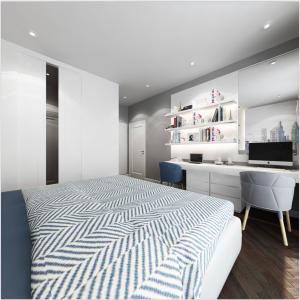 Căn hộ Vinhomes Central Park Bình Thạnh Căn hộ Vinhomes Central Park nội thất mạ vàng, view sông Sài Gòn và Landmark 81