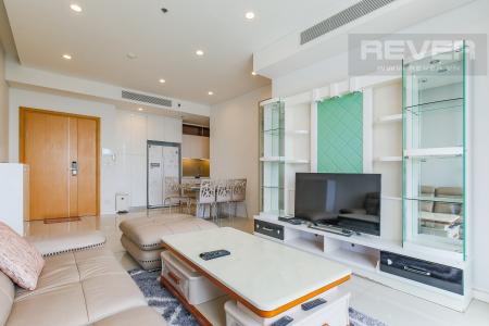 Phòng Khách Cho thuê căn hộ Sarimi Sala Đại Quang Minh 3 phòng ngủ, đầy đủ nội thất, view Landmark 81