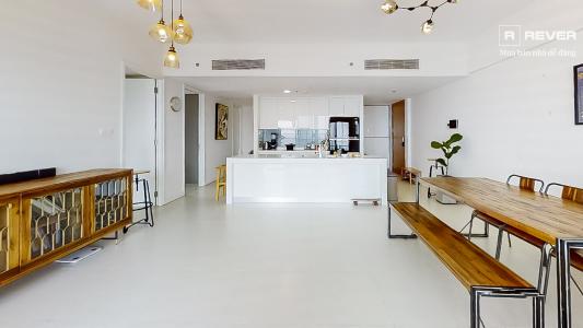 Phòng khách căn hộ GATEWAY THẢO ĐIỀN Căn hộ Gateway Thảo Điền tầng 25, view sông Sài Gòn