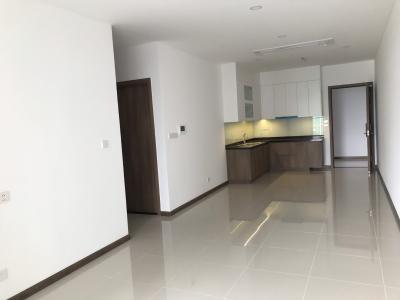 Phòng khách căn hộ Saigon Pearl, Bình Thạnh Căn hộ Saigon Pearl view thành phố sầm uất, nội thất cơ bản.