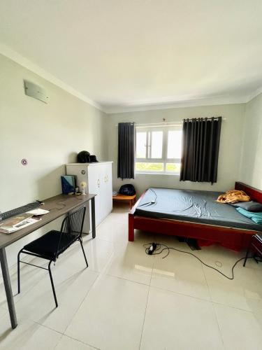 Phòng ngủ Hiệp Thành Buildings, Quận 12 Căn hộ Hiệp Thành Buildings ban công hướng Bắc, nội thất cơ bản.