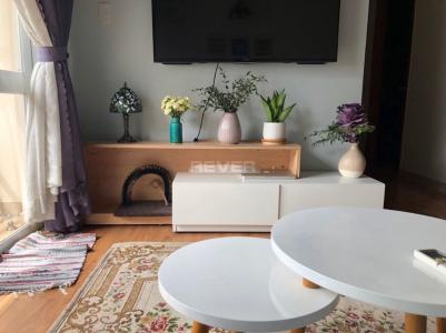 Phòng khách , Căn hộ Saigonland Apartment , Quận Bình Thạnh Căn hộ Saigonland Apartment tầng 9 view thoáng mát, đầy đủ nội thất.