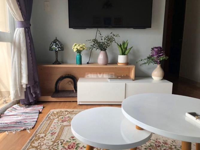 Phòng khách , Căn hộ Saigonland Apartment , Quận Bình Thạnh Căn hộ Saigonland Apartment tầng 9 view thoáng mát, đầy đủ nội thất.